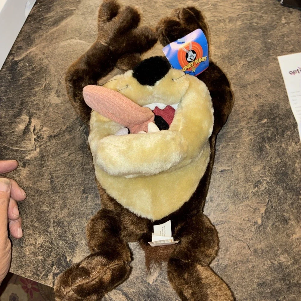 Vintage Looney Tunes Taz Tazmanian Devil Plush 1998 14